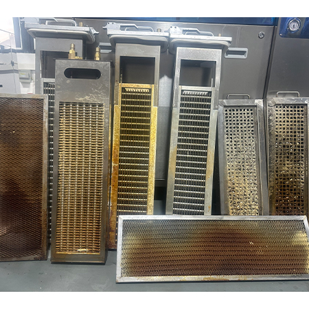 博易盛PBT-700S 冷凝器清洗前 博易盛PBT-700S 冷凝器清洗前